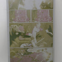 By The Horns Dark Earth #9 -  Page 10 - Yellow - Comic Printer Plate - PRESSWORKS