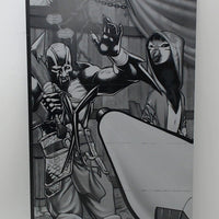 By The Horns Dark Earth #9 -  Page 1 - Black - Comic Printer Plate - PRESSWORKS