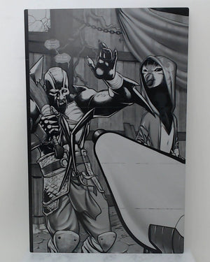By The Horns Dark Earth #9 -  Page 1 - Black - Comic Printer Plate - PRESSWORKS