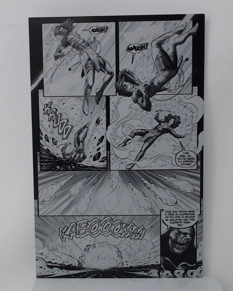 Beautiful Soldiers #1 - Page 25 - Black - Comic Printer Plate - PRESSWORKS