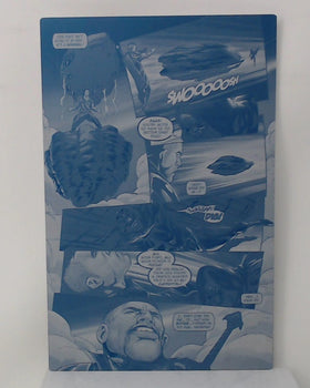 Beautiful Soldiers #1 - Page 34 - Cyan - Comic Printer Plate - PRESSWORKS