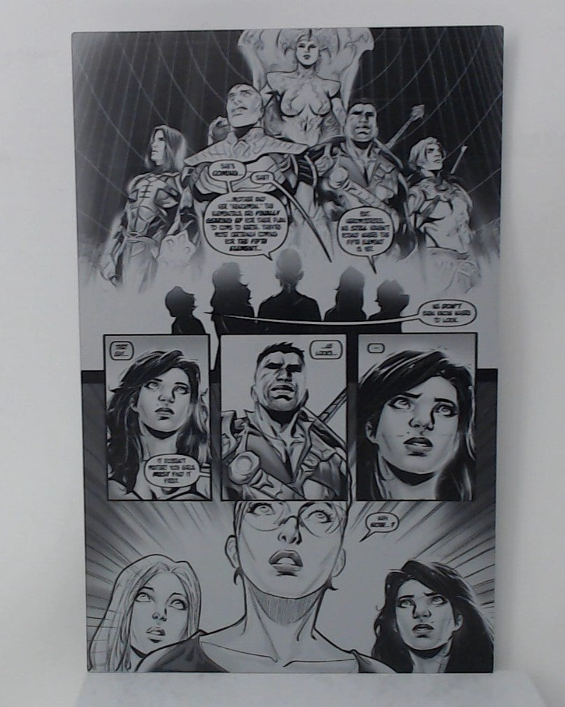 Beautiful Soldiers #1 - Page 48 - Black - Comic Printer Plate - PRESSWORKS