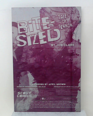 Bite Sized Tales of Terror #1 - Inside Front Cover - Magenta- Comic Printer Plate - PRESSWORKS