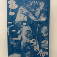 Bite Sized Tales of Terror #1 - Page 13 - Cyan - Comic Printer Plate - PRESSWORKS