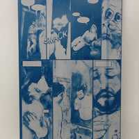 Bite Sized Tales of Terror #1 - Page 4 - Cyan - Comic Printer Plate - PRESSWORKS