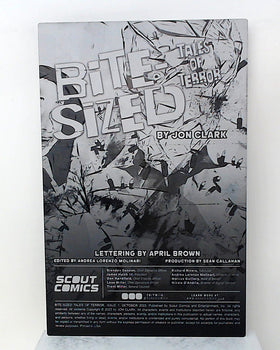 Bite Sized Tales of Terror #1 - Inside Front Cover - Black - Comic Printer Plate - PRESSWORKS