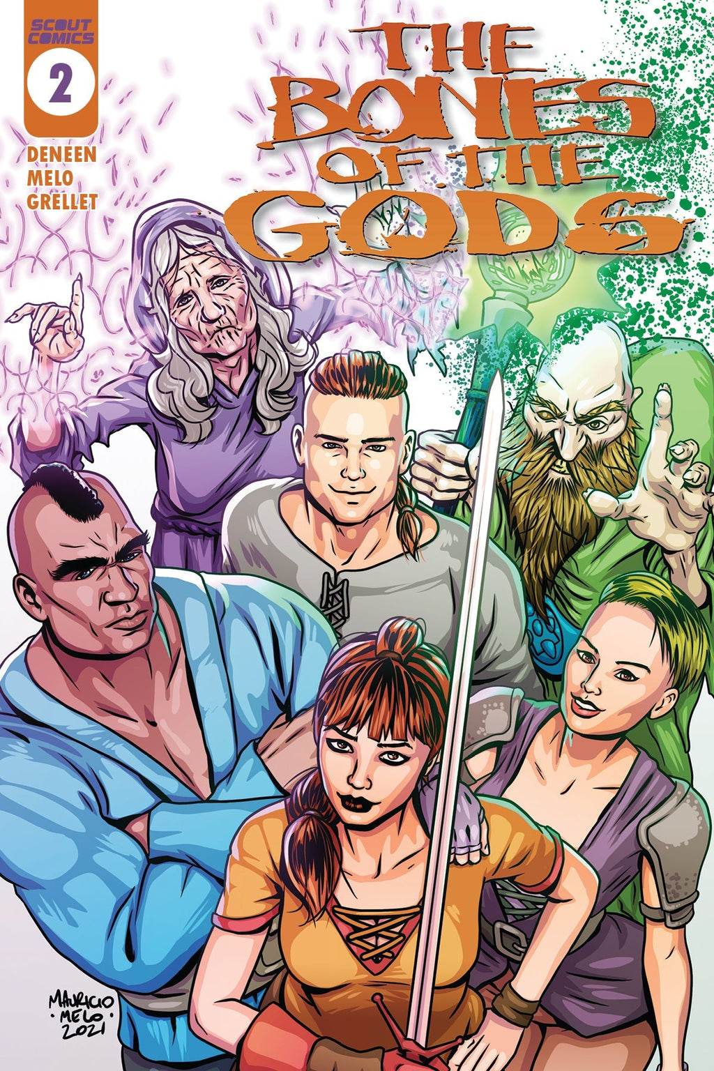 Bones Of The Gods #2 - DIGITAL COPY