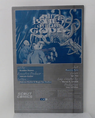 Bones of the Gods #3 - Inside Front Cover - Cyan - Comic Printer Plate - PRESSWORKS