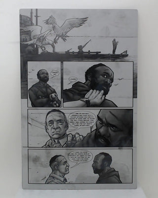Category Zero Conflict #5 - Page 6 - Black - Comic Printer Plate - PRESSWORKS