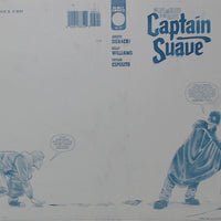 The Life and Death of the Brave Captain Suave #5 - Cover - Cyan - Comic Printer Plate - PRESSWORKS