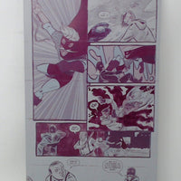 The Life and Death of the Brave Captain Suave #5 - Page 12 - Magenta - Comic Printer Plate - PRESSWORK
