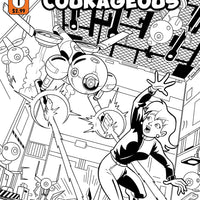 Adventures Of Carmen Courageous #1 - Coloring Book Cover