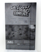 Category Zero Conflict #4 - Inside Front Cover - Black - Comic Printer Plate - PRESSWORKS