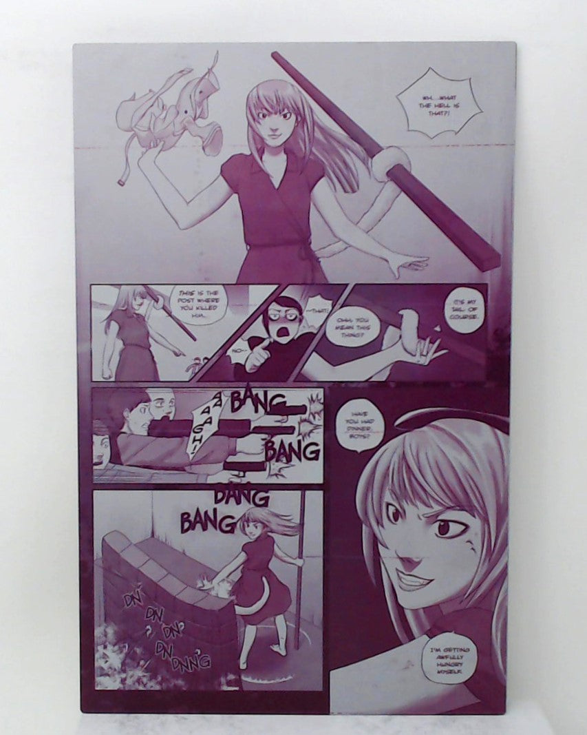 Catians #1 - Page 17 - Magenta - Comic Printer Plate - PRESSWORKS