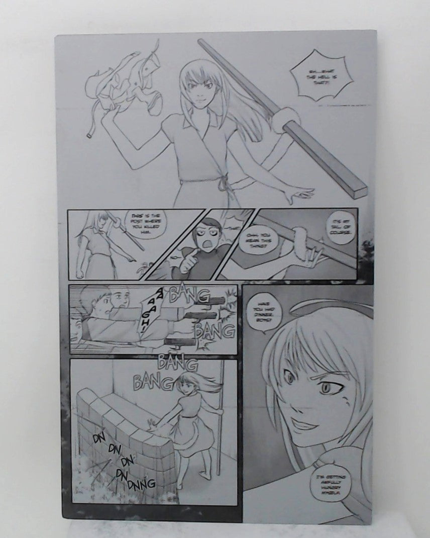 Catians #1 - Page 17 - Black - Comic Printer Plate - PRESSWORKS