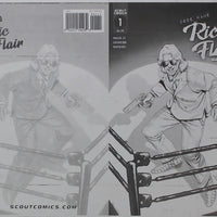 Codename Ric Flair: Magic Eightball #1 - Cover - Black - Comic Printer Plate - PRESSWORKS