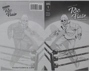 Codename Ric Flair: Magic Eightball #1 - Cover - Black - Comic Printer Plate - PRESSWORKS