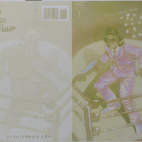 Codename Ric Flair: Magic Eightball #1 - Cover - Yellow - Comic Printer Plate - PRESSWORKS