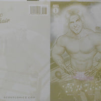 Codename Ric Flair: Magic Eightball #1  - Cover C - Rubin Cubiles - Cover - Yellow - Comic Printer Plate - PRESSWORKS