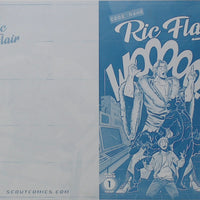 Codename Ric Flair: Magic Eightball #1  - Webstore Exclusive - Kelly Williams - Cover - Cyan - Comic Printer Plate - PRESSWORKS