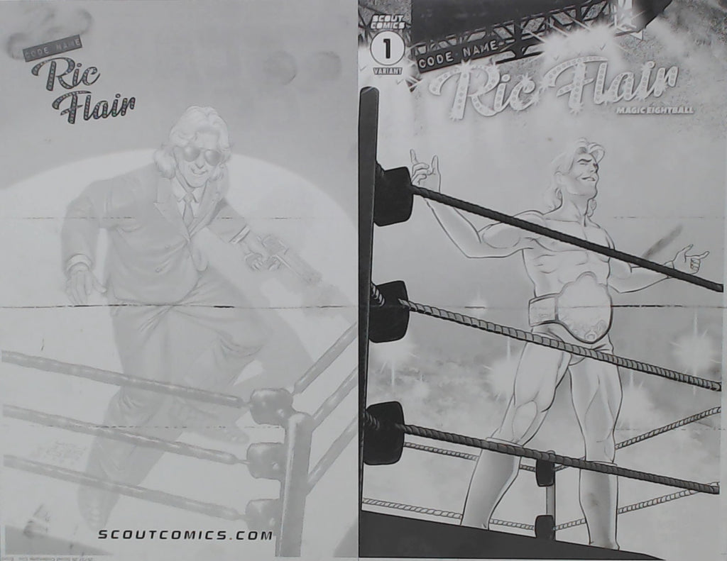 Codename Ric Flair: Magic Eightball #1 - Webstore Exclusive - Ralf Sin ...