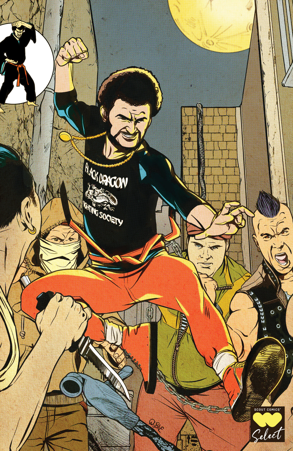 SCOUT SELECT PREMIUM ITEM - Count Dante #1 - Whatnot Select Hi-Ya! Cover - Ruben Cubiles - AUGUST 2025
