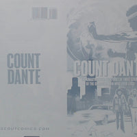 Count Dante #1 -  Cover - Black - Comic Printer Plate - PRESSWORKS - Cary Nord