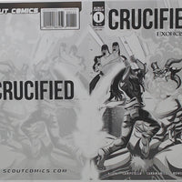 Crucified: Exorcisms #1 - Cover - Black - Comic Printer Plate - PRESSWORKS