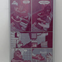Deadfellows #1 - Page 17 - PRESSWORKS - Comic Art - Printer Plate - Magenta