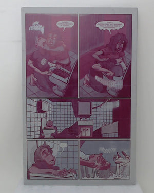 Deadfellows #1 - Page 17 - PRESSWORKS - Comic Art - Printer Plate - Magenta