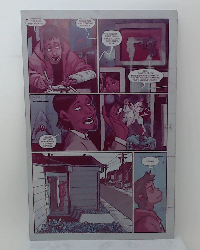 Deadfellows #1 - Page 5 - PRESSWORKS - Comic Art - Printer Plate - Magenta