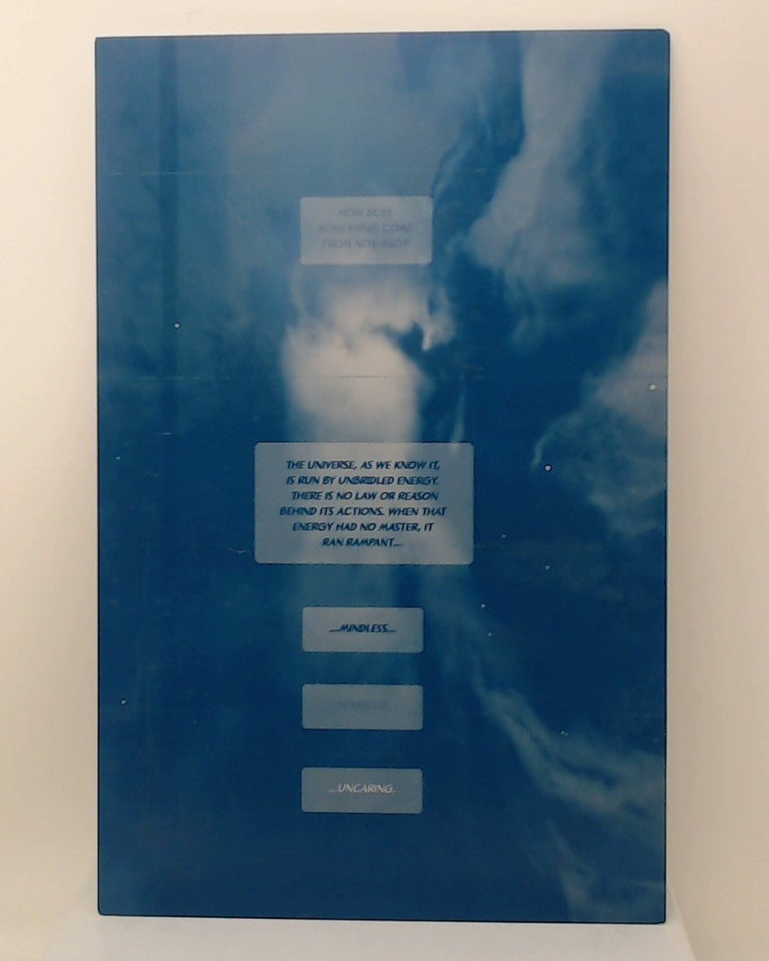 Divine Power Made Me #1 - Page 1 - Cyan - Comic Printer Plate - PRESSWORKS