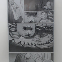 Divine Power Made Me #1 - Page 22 - Black - Comic Printer Plate - PRESSWORKS