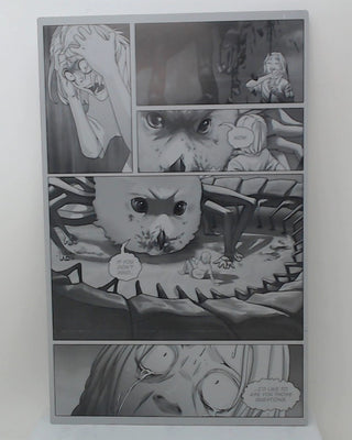 Divine Power Made Me #1 - Page 22 - Black - Comic Printer Plate - PRESSWORKS
