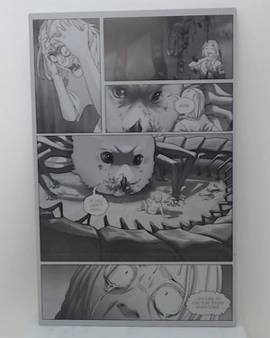 Divine Power Made Me #1 - Page 22 - Black - Comic Printer Plate - PRESSWORKS
