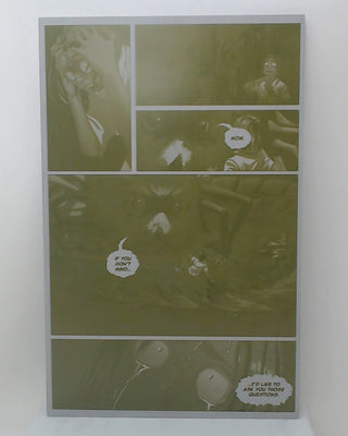 Divine Power Made Me #1 - Page 22 - Yellow - Comic Printer Plate - PRESSWORKS