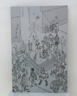 Death Drop Drag Assassin #2 - Page 18 - Black - Comic Printer Plate - PRESSWORKS)