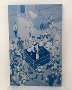 Death Drop Drag Assassin #2 - Page 18 - Cyan - Comic Printer Plate - PRESSWORKS