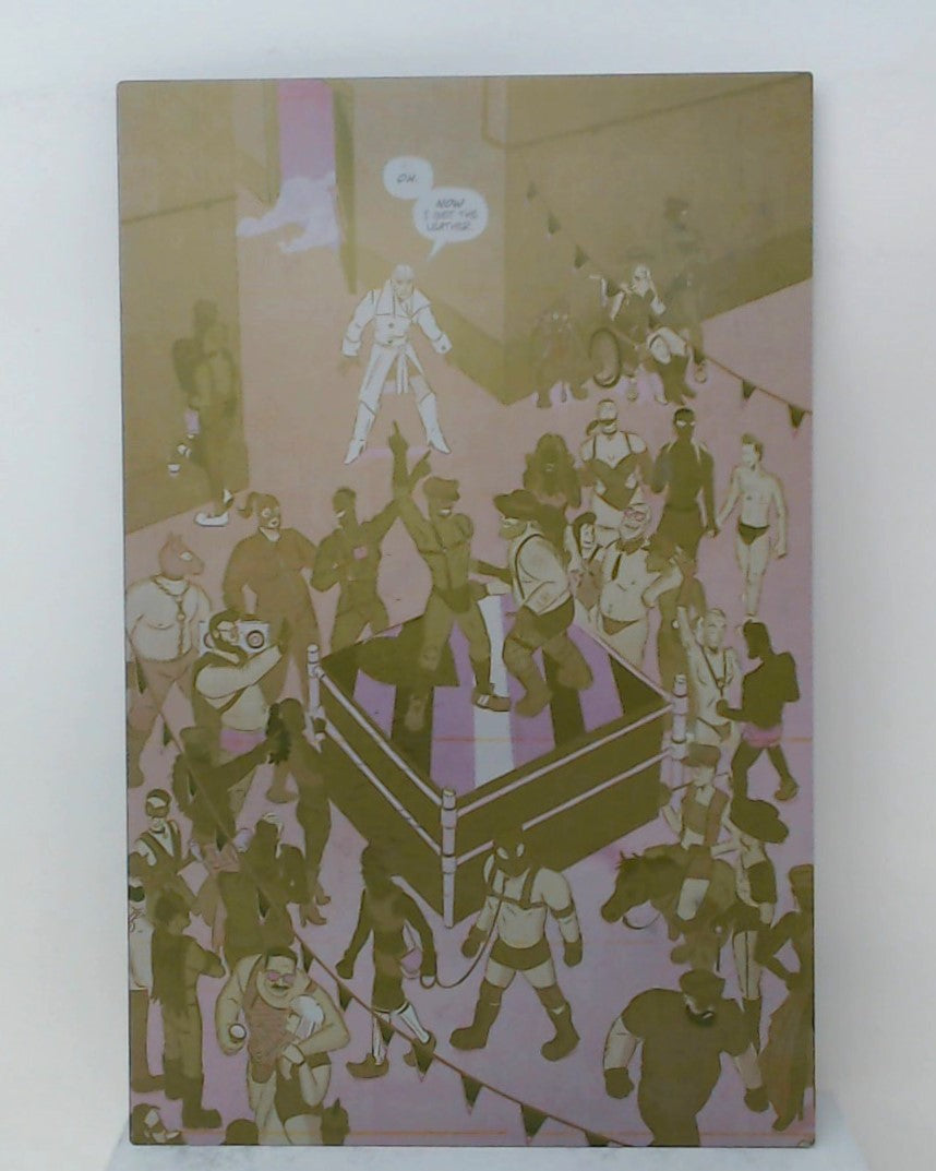 Death Drop Drag Assassin #2 - Page 18 - Yellow - Comic Printer Plate - PRESSWORKS