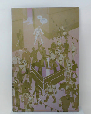Death Drop Drag Assassin #2 - Page 18 - Yellow - Comic Printer Plate - PRESSWORKS