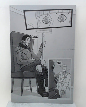 Death Drop Drag Assassin #2 - Page 22 - Black - Comic Printer Plate - PRESSWORKS