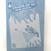 Death Drop Drag Assassin #2 - Page 23 - Cyan - Comic Printer Plate - PRESSWORKS