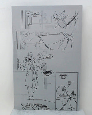 Death Drop Drag Assassin #2 - Page 10 - Black - Comic Printer Plate - PRESSWORKS