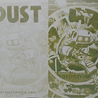 Dust #1 - 1:10 Retailer Incentive - Cover - Yellow - Comic Printer Plate - PRESSWORKS -  Aaron Conley