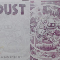 Dust #1 - Whatnot Select - Cover - Magenta - Comic Printer Plate - PRESSWORKS