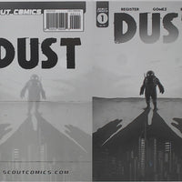 Dust #1 - Cover - Black - Comic Printer Plate - PRESSWORKS