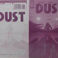 Dust #1 - Cover - Magenta - Comic Printer Plate - PRESSWORKS