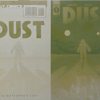 Dust #1 - Cover - Yellow - Comic Printer Plate - PRESSWORKS