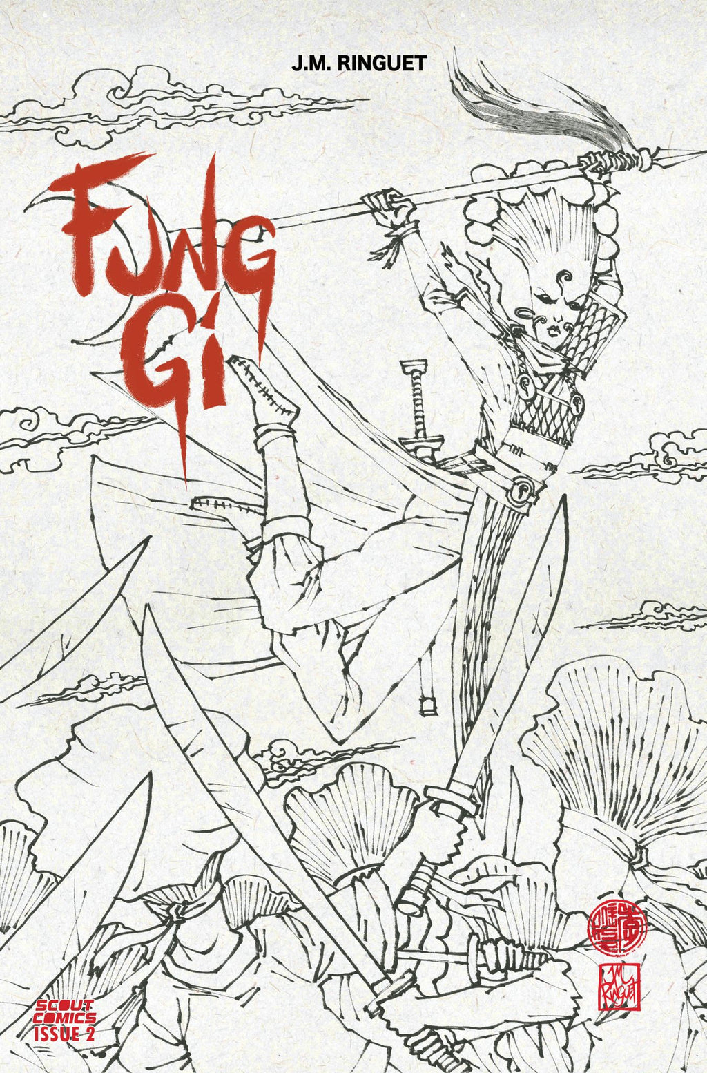 Fung Gi #2 - Webstore Exclusive Cover - Sketch Cover