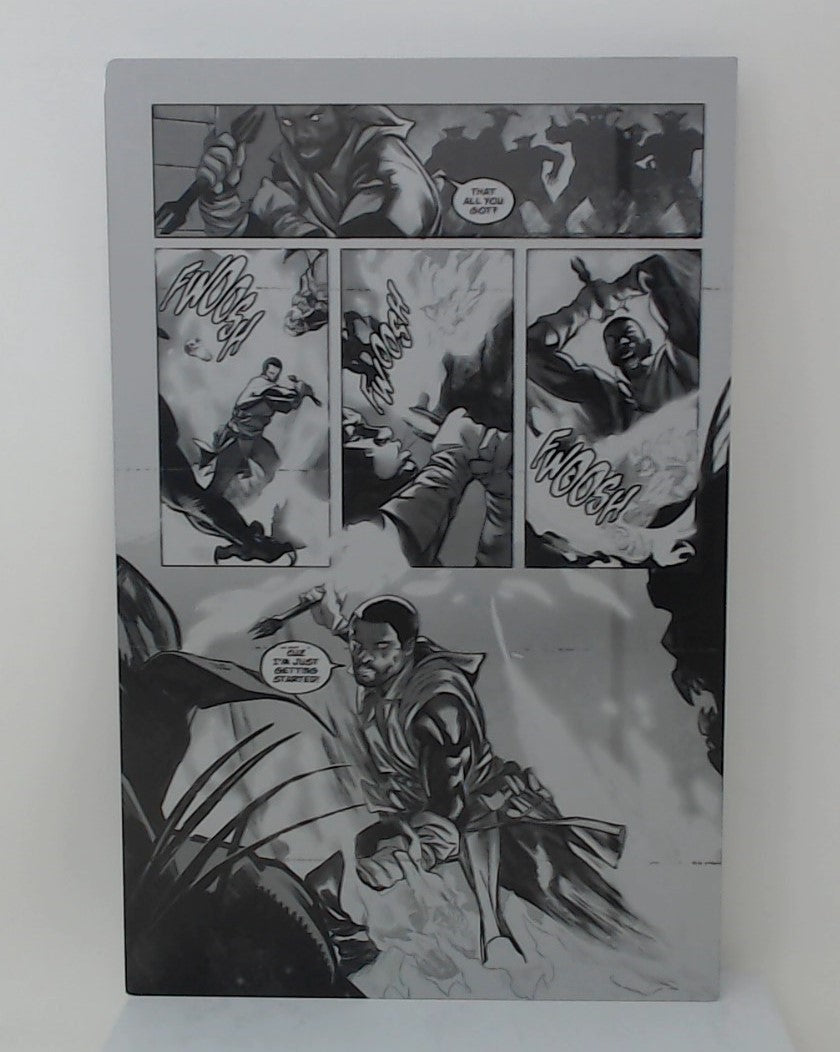 Greylock #1 - Page 6 - Black - Comic Printer Plate - PRESSWORKS